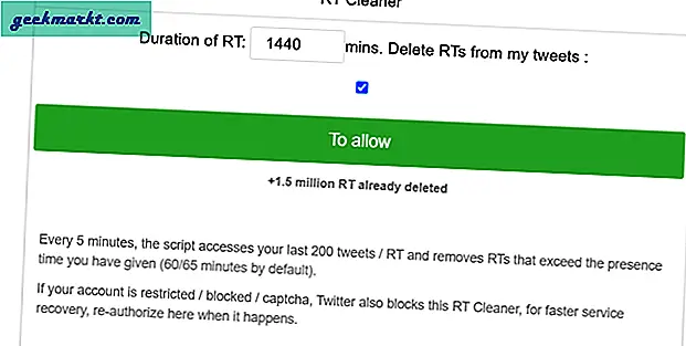 Twitter biedt geen systeemeigen manier om retweets automatisch te verwijderen. U kunt echter tools van derden gebruiken om zowel oude als toekomstige retweets te verwijderen. Hier is hoe.