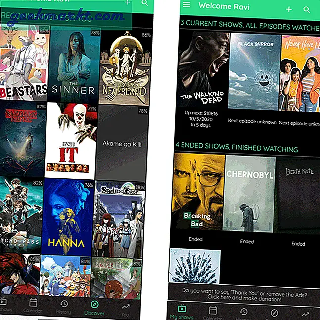 Trakt er den mest populære filmsporingstjeneste, men den har ikke officiel app til mobil. Her er den bedste tredjepartsfilm-app, der fungerer.