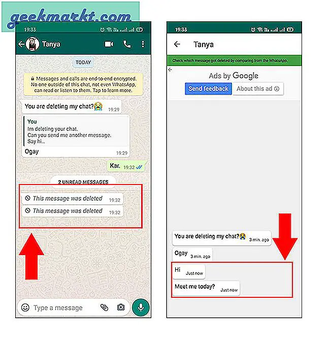 Cách đọc tin nhắn WhatsApp đã xóa trên Android