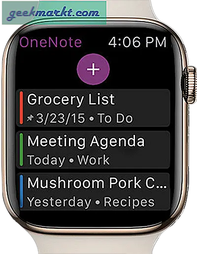 7 Beste Apple Watch Notes App (2020)
