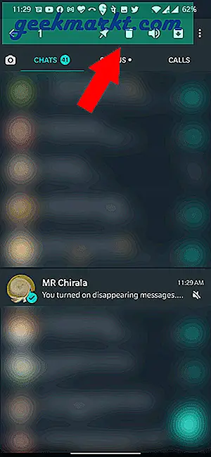 Sådan slettes automatisk WhatsApp-meddelelser