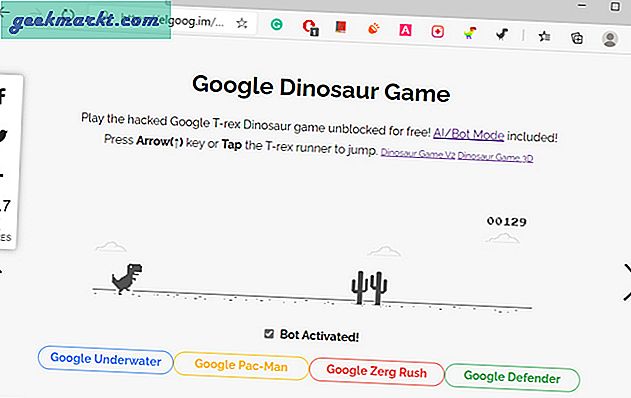 Keder du dig med det traditionelle Google Chome Dino-spil? Her er de bedste Google Chrome Dino-spilalternativer i 2020, som du skal prøve!