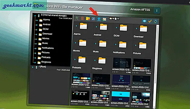 Vì ES File Manager không phải là một tùy chọn trên Fire TV App Store, đây là cách bạn có thể chuyển các tệp sang Fire TV Stick và Windows / Mac.