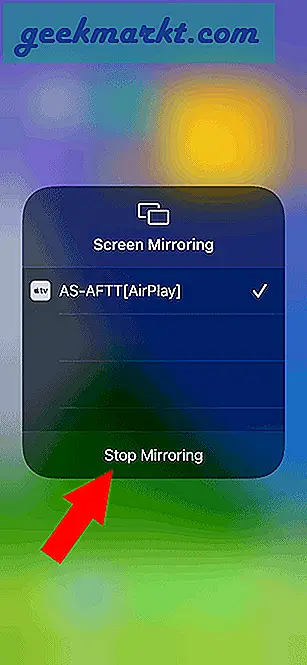 Sådan screenes spejl på Fire Stick med iPhone