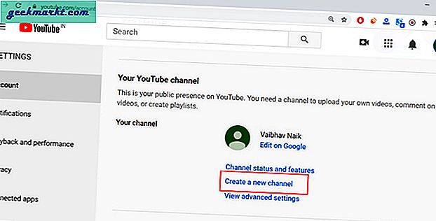 अपने YouTube चैनल के नामकरण में कोई त्रुटि की है? वेब और मोबाइल पर YouTube चैनल का नाम शीघ्रता से बदलने का तरीका यहां दिया गया है। हमने भी किया।
