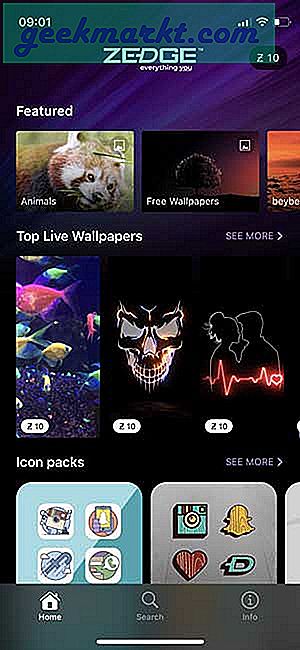 10 Bedste Live Wallpaper Apps til iPhone