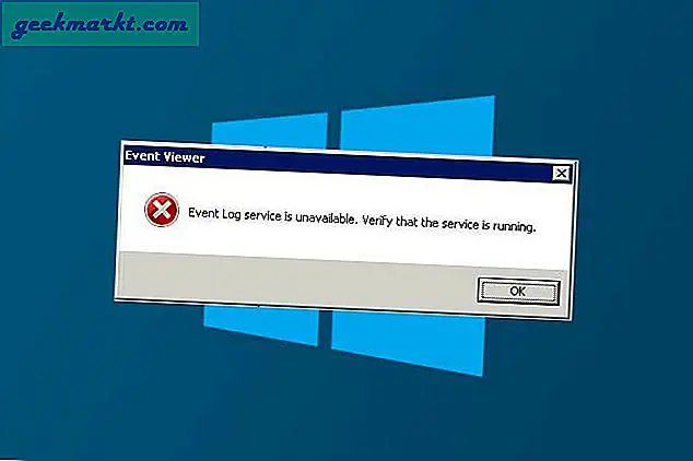 6 manieren om de gebeurtenislogboekservice te repareren is niet beschikbaar op Windows 10
