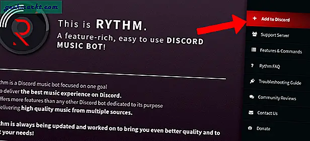 Wie man Rythm Bot auf Discord verwendet