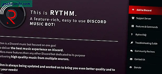 Hoe Rythm-bot op Discord te gebruiken