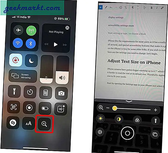 Skrubber du på din iPhone-skærm og prøver at finde ud af, hvad der er skrevet? Juster disse indstillinger for at ændre tekststørrelsen på iPhone.