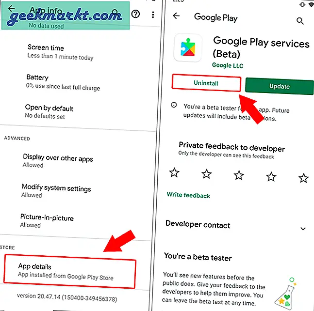 Falls Sie mit den gefürchteten Google Play Services konfrontiert sind, wird der Fehler immer wieder gestoppt. Hier finden Sie eine ausführliche Anleitung, um ihn auf jedem Android-Telefon zu beheben.