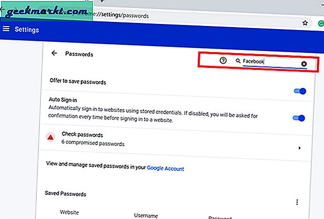 Vergeet je vaak je Facebook-wachtwoord om het steeds weer opnieuw in te stellen? Welnu, hier is hoe u eenvoudig uw Facebook-wachtwoord kunt controleren!