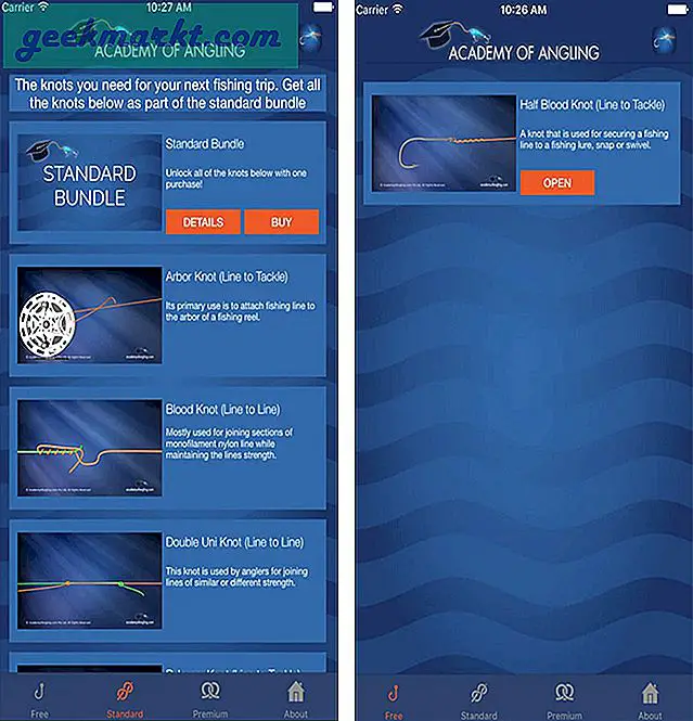 6 bedste apps til fiskeknuder til iOS og Android