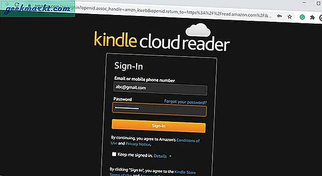 Lesen von Amazon Kindle-Büchern auf einem Windows-PC