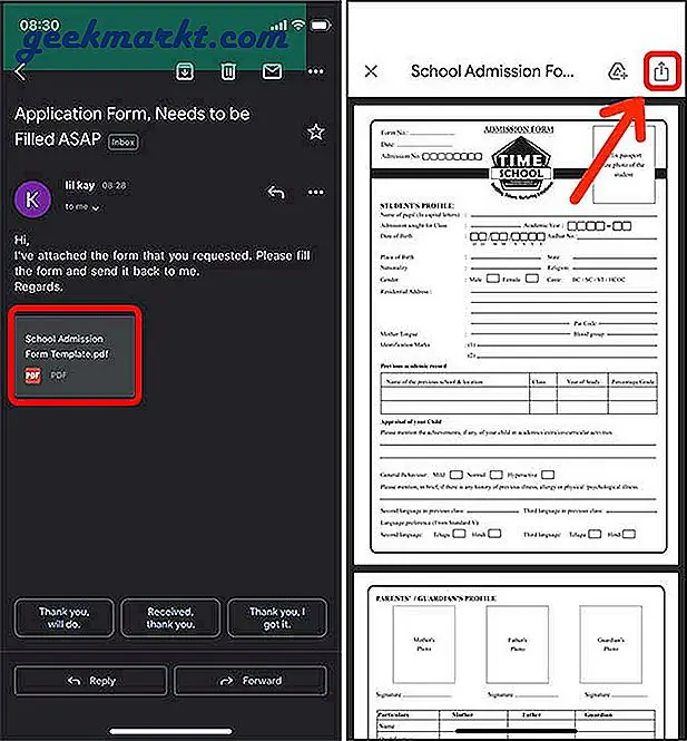 Cara mengisi formulir pdf di android