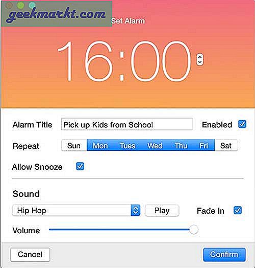 7 beste alarm-apps voor Mac om nooit te verslapen aan uw bureau