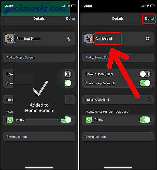 3 måder at tilføje kontakt til startskærmen på iPhone