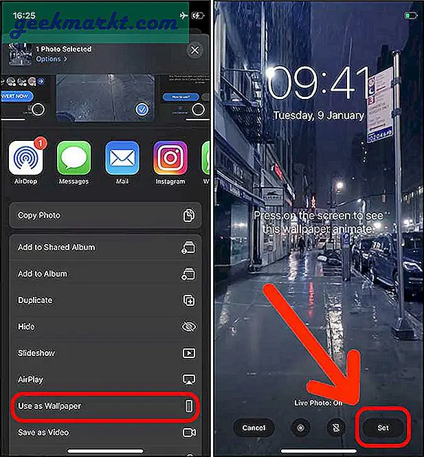 Hier sind zwei Apps, mit denen Sie Videos in Live-Fotos konvertieren können, sodass Sie Videos als Hintergrundbild auf dem iPhone-Sperrbildschirm festlegen können.