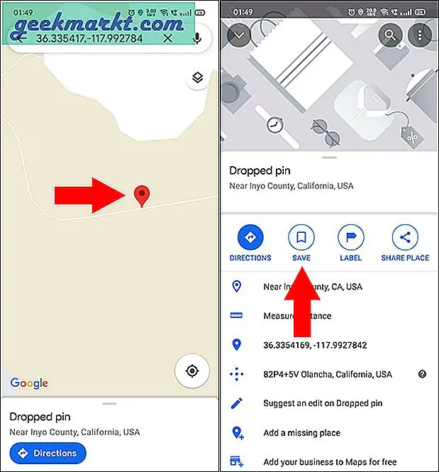 4 måder at tilføje adresse til Google Maps på mobil |
