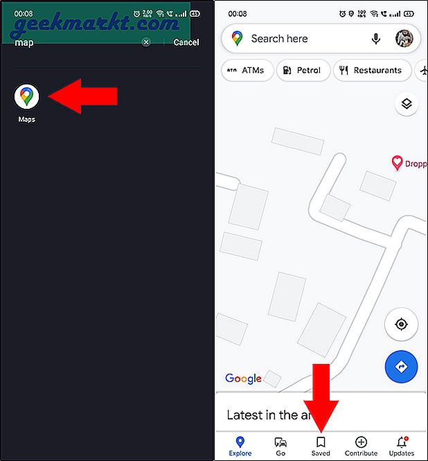 4 måter å legge til adresse på Google Maps på mobil |