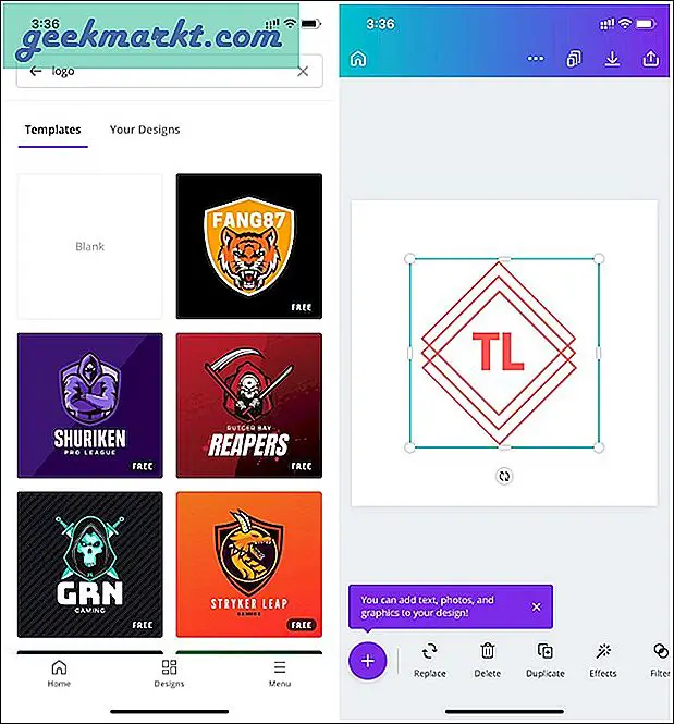 5 besten Logo Maker Apps für das iPhone zum Erstellen einer Marke