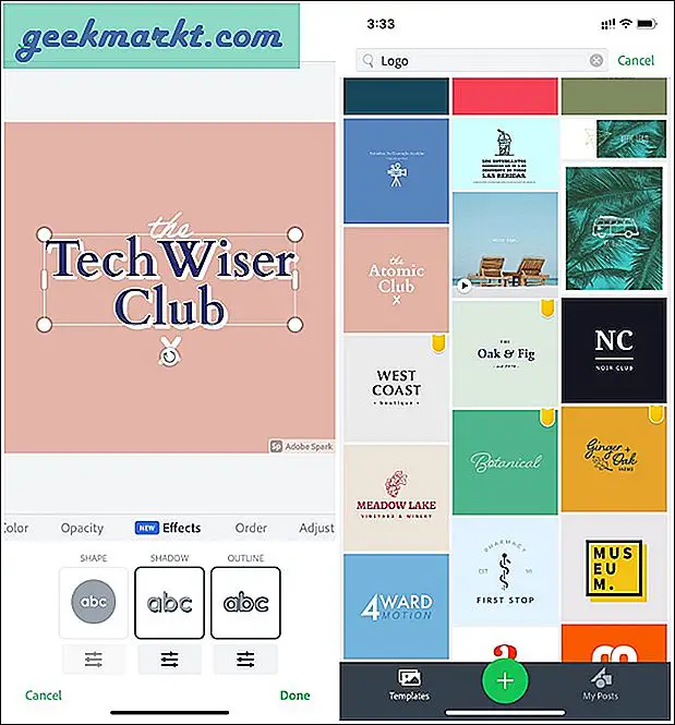 Met Logo Maker-apps kunt u logo's maken voor merken en organisaties. Lees het bericht voor meer informatie over de top vijf logo-maker-apps voor iPhone.
