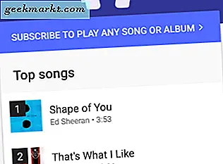 Google Play Musik - Användning