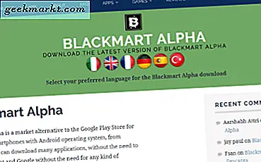 Hvad er Blackmart Alpha?  Et alternativ til Google Play Butik