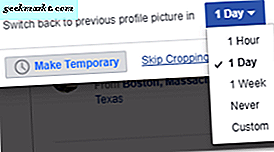 Profilbild facebook verlängern temporäres Hallenbuchung