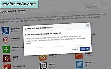 Cara Menghentikan Game Facebook dan Posting Aplikasi