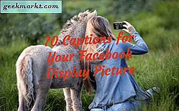 70 Onderschriften voor uw Facebook-beeld