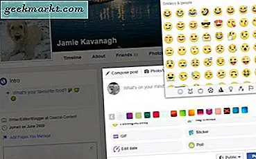 Sådan bruger du Emojis på Facebook