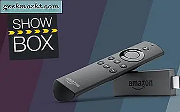 Sådan installeres Showbox på en Amazon Fire TV Stick