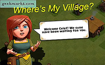 Hur får man tillbaka en förlorad clash av Clans Village