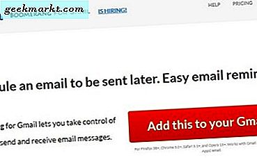 Hur schemalägger du Gmail för att skicka ett e-postmeddelande senare