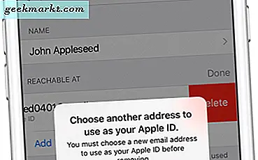 Slik endrer du din Apple ID
