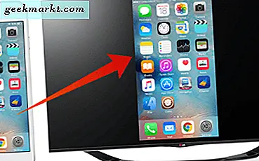 Sådan tilslutter du din iPhone til dit tv