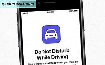 आईफोन पर ड्राइविंग मोड के दौरान परेशान न करें (और बंद करें) कैसे करें