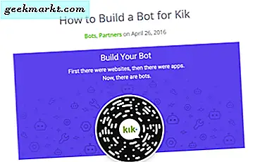 Wie man deinen eigenen Kik Bot macht