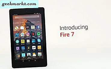 Sådan tager du et skærmbillede med din Amazon Fire Tablet