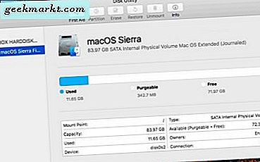 Ekstern harddisk som ikke vises på Mac - Hva skal gjøres