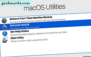 Slik Factory Reset en MacBook Pro