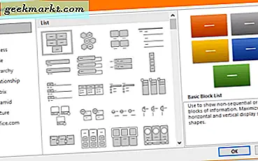 วิธีการสร้างผังงานใน Word