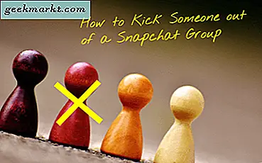 Hoe iemand te verwijderen van een Snapchat Group