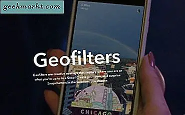 Sådan bruger du GeoFilters med Snapchat