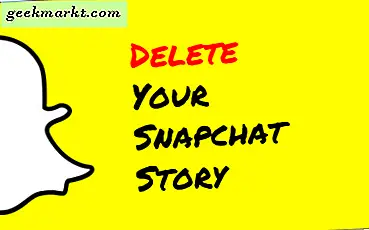 Så här tar du bort en hel Snapchat Story