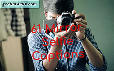 61 Bildunterschriften für Spiegel-Selfies
