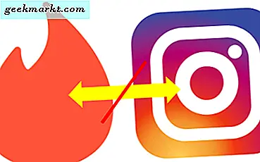 Wie man Instagram von Tinder trennt