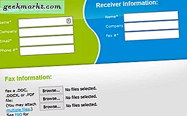 Hoe een fax gratis online te verzenden