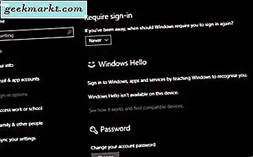 Hoe u wachtwoorden kunt stoppen en automatisch aanmelden in Windows 10